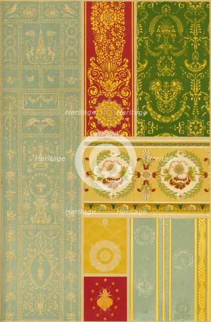 Silk-weaving, Germany, 18th and 19th centuries, (1898). Creator: Unknown.