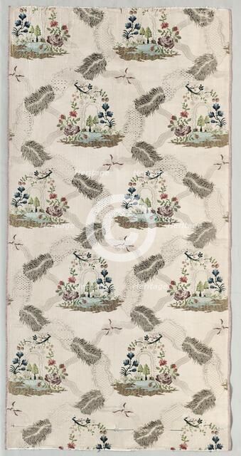 Silk Brocade, 1700s. Creator: Unknown.