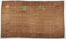Silk brocade. A Buddhist monk's robe, patched: Kesa, Edo period, 1615-1868. Creator: Unknown