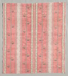 Silk Brocaded Textile, 1774-1793. Creator: Unknown