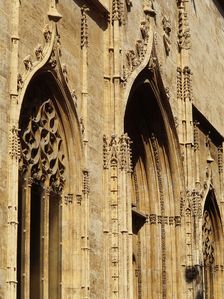 Silk Exchange building (The Lonja de la Seda or Llotja de la Seda), Valencia, Spain, 1998. Creator: LTL