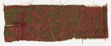 Silk Fragment, 13th century. Creator: Unknown