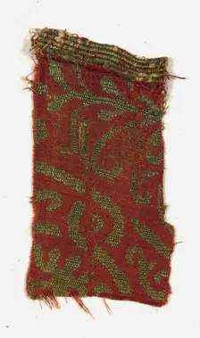 Silk Fragment, 13th century. Creator: Unknown