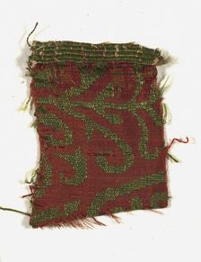 Silk Fragment, 13th century. Creator: Unknown