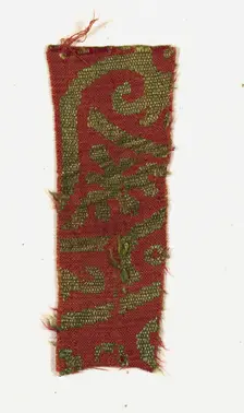 Silk Fragment, 13th century. Creator: Unknown