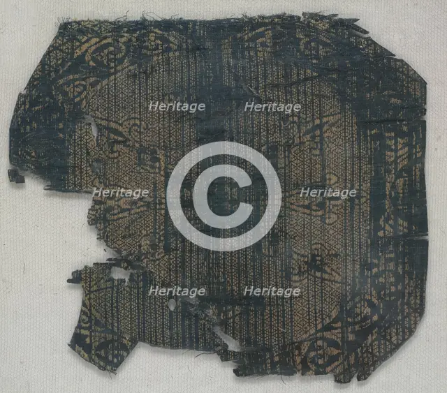Silk Fragment, 10th century. Creator: Unknown.