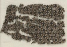 Silk Fragment, 1300s. Creator: Unknown