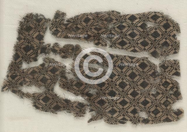 Silk Fragment, 1300s. Creator: Unknown.