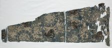 Silk Fragment, 1360-1399. Creator: Unknown
