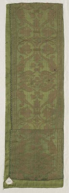 Silk Fragment, 16th century. Creator: Unknown