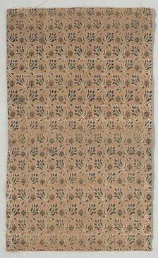 Silk Fragment, early 1600s. Creator: Unknown