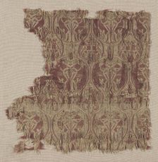 Silk Fragment, second half of 12th century. Creator: Unknown