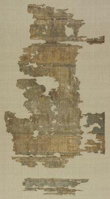 Silk fragments, 1000s-1100s. Creator: Unknown