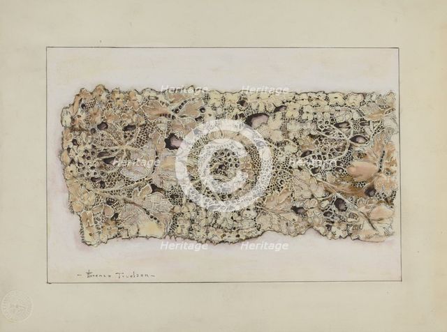 Silk Lace, c. 1937. Creator: Florence Truelson.