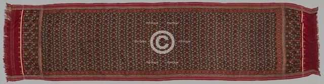 Silk Patolu Sari, 1800s. Creator: Unknown.