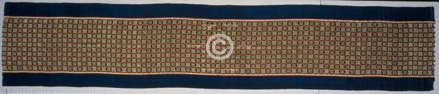 Silk Portiere , 1800s. Creator: Unknown.