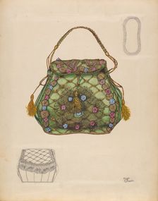 Silk Purse, c. 1937. Creator: Hugh Clarke