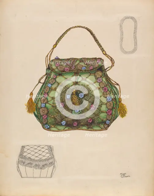 Silk Purse, c. 1937. Creator: Hugh Clarke.