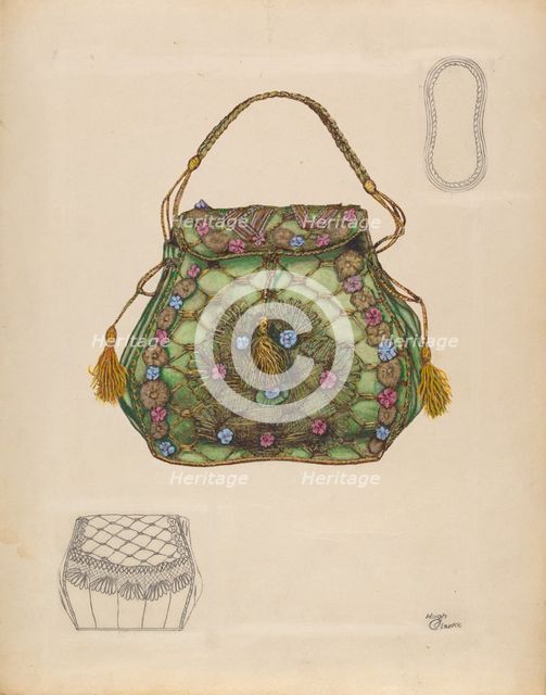 Silk Purse, c. 1937. Creator: Hugh Clarke.