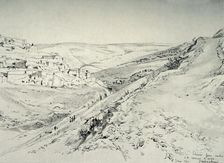 Siloam from Under the South-East Corner of the Wall of the Temple Area 1902. Creator: John Fulleylove