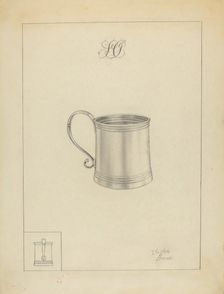 Silver Mug, 1935/1942. Creator: Clayton Braun