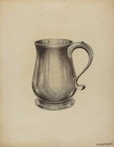 Silver Mug, 1935/1942. Creator: Holger Hansen