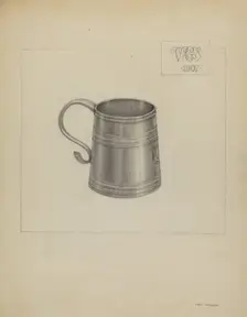 Silver Mug, 1936. Creator: Charles Garjian
