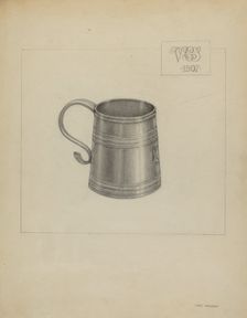 Silver Mug, 1936. Creator: Charles Garjian