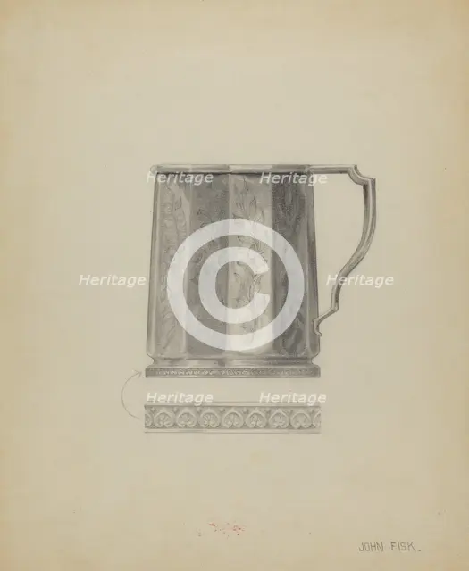 Silver Mug, c. 1936. Creator: John Fisk.