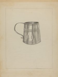 Silver Mug, c. 1936. Creator: Richard Schoene
