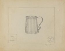Silver Mug, c. 1937. Creator: Filippo Porreca