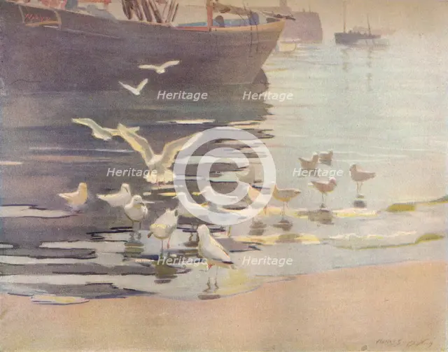 'Silver Morning', c1921. Artist: Charles Walter Simpson.