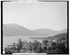 Silver Bay Hotel and grounds, Lake George, N.Y., c1906. Creator: Unknown