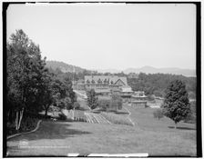 Silver Bay Hotel and grounds, Lake George, N.Y., c1906. Creator: Unknown