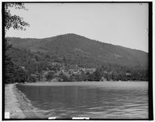 Silver Bay Hotel and grounds, Lake George, N.Y., between 1900 and 1906. Creator: Unknown