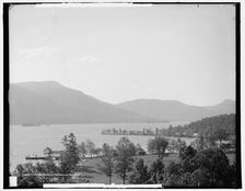 Silver Bay Hotel and grounds, Lake George, N.Y., c1906. Creator: Unknown