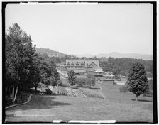 Silver Bay Hotel and grounds, Lake George, N.Y., c1906. Creator: Unknown