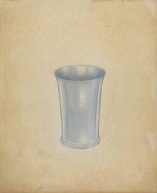 Silver Beaker, 1935/1942. Creator: Harry Goodman