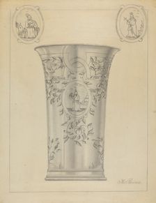 Silver Beaker, c. 1936. Creator: Horace Reina