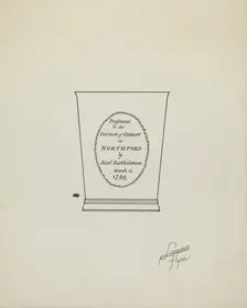 Silver Beaker, c. 1936. Creator: Lawrence Flynn
