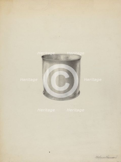 Silver Beaker, c. 1938. Creator: Holger Hansen.