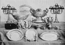 Silver Belonging To U.S.S. Florida, 1911. Creator: Harris & Ewing