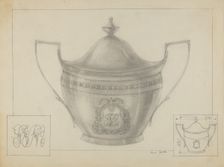 Silver Bowl, 1935/1942. Creator: Louis Gersh