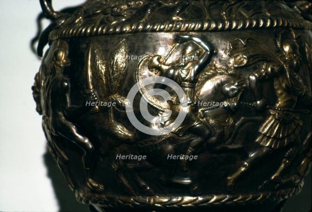 Silver Bowl from a Sarmatian Tomb, 4th-5th century. Artist: Unknown.