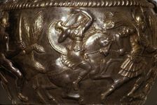 Silver Bowl from a Sarmatian Tomb, 4th-5th century