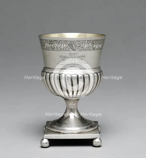 Silver Cup, 1809-1810. Creator: George Fenwick (Scottish).