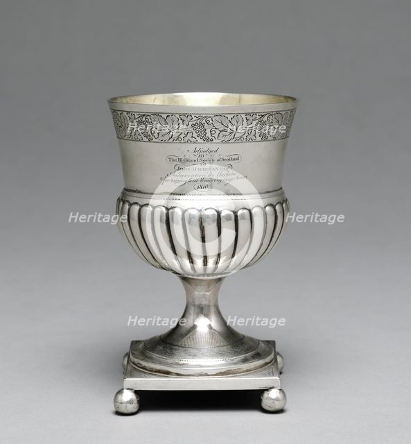 Silver Cup, 1809-1810. Creator: George Fenwick (Scottish).