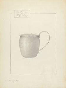 Silver Cup, 1935/1942. Creator: Eugene La Foret