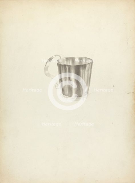Silver Cup, 1935/1942. Creator: Isidore Steinberg.
