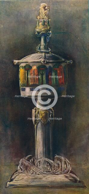 Silver Cup with Bassetaille Enamels, 1903. Artist: Alexander Fisher